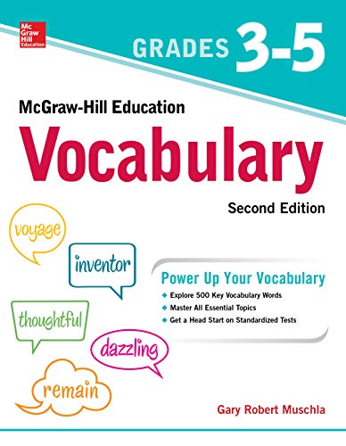 McGraw-Hill Education Vocabulary Grades 3-5, (2nd Edition) - Epub + Converted pdf